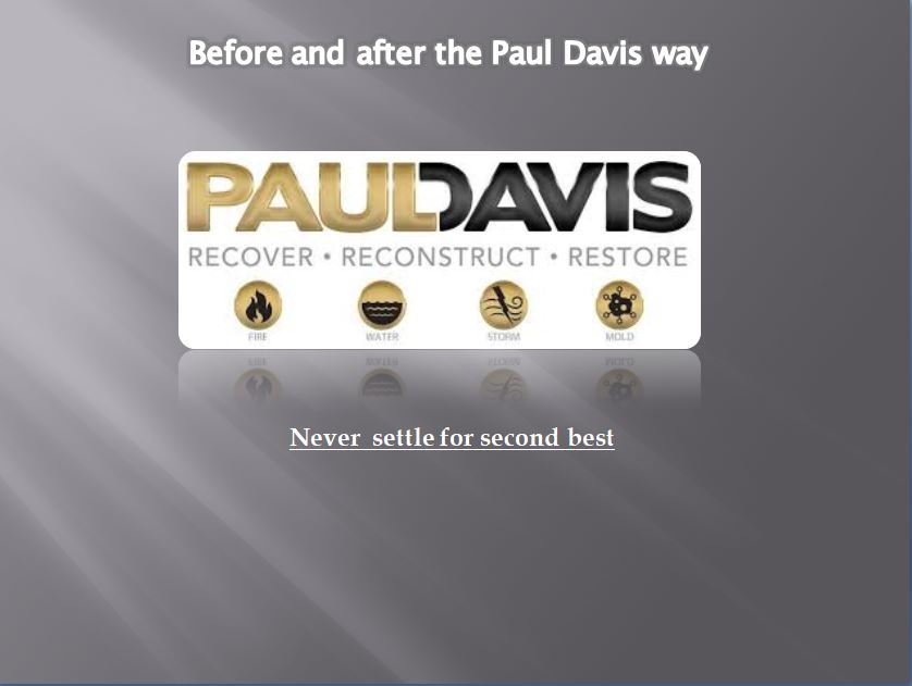 Paul davis Restoration Before and After